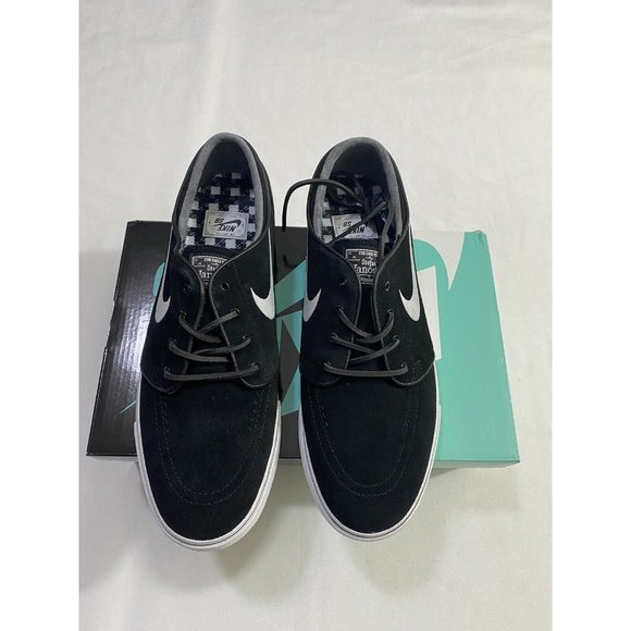 New Mens Size 11 Black White Nike SB Zoom Stefan Janoski OG Skate Shoes main image 4
